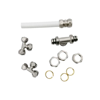 Manufacture 16-32 mm Male Thread Pex Fittings Floor Heating Plumbing Fittings Compression Tube 18mm Brass Fittings Brass Pipe Fittings