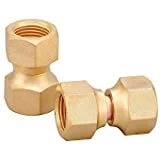 Manufacture Hot Selling Brass Compression Fitting Pipe Fitting Straight Female Connector for Pex-Al-Pex Pipe
