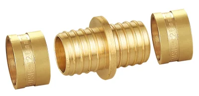 Manufacture Hot Selling Brass Compression Fitting Pipe Fitting Straight Female Connector for Pex-Al-Pex Pipe