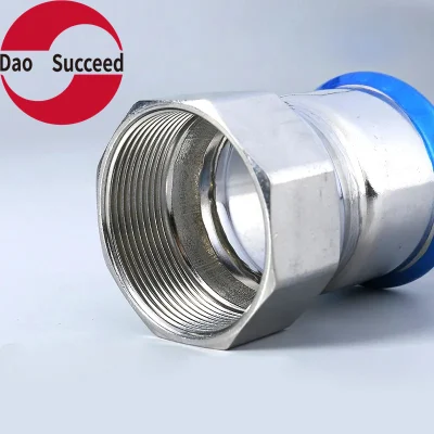 Stainless Steel Equal Internal Thread Coupling Press Fit Pipe Fitting Stainless Steel 304/316