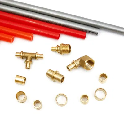 Pexa/Pert Pipe PPSU &amp; Brass Fittings for Underfloor Heating System