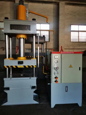 100 Ton 4 Post Four Column Deep Drawing Hydraulic Press Machine