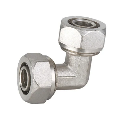 Equal Tee Brass Compression Fitting for Pex Al Pex Fitting Female Thread