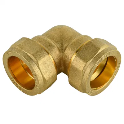Brass Female Coupling Compression Fittings, Brass Fittings for Copper Pipe