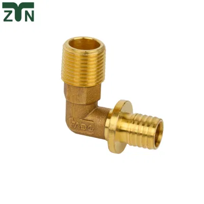 Elbow Aluminium Plastic Pipe Copper Connector Brass Compression Fitting Pex-Al-Pex Pipe