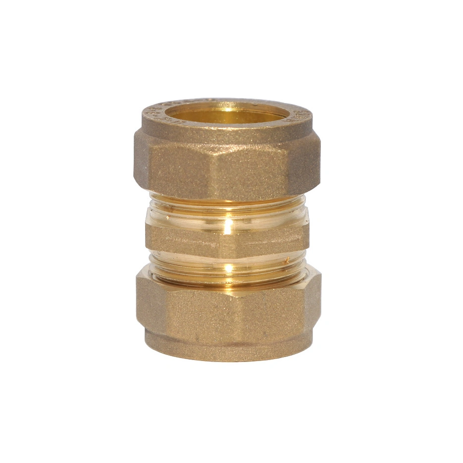 Brass Straight Compression Coupling