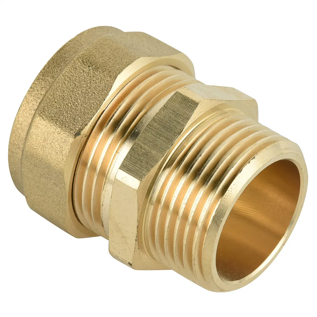 Brass Male Tee for Copper Pipe/Copper Pipe Fitting/Brass Male Tee