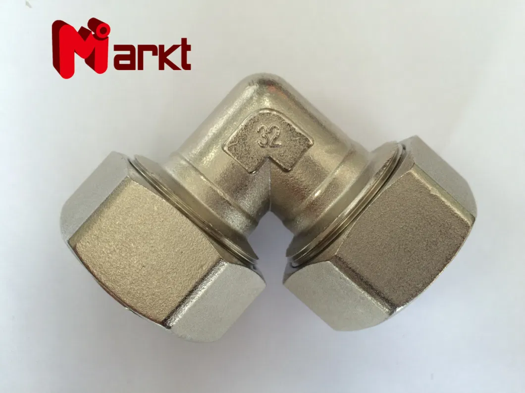 Good Quality Brass Compression Sanitary Tee Fitting for Water System