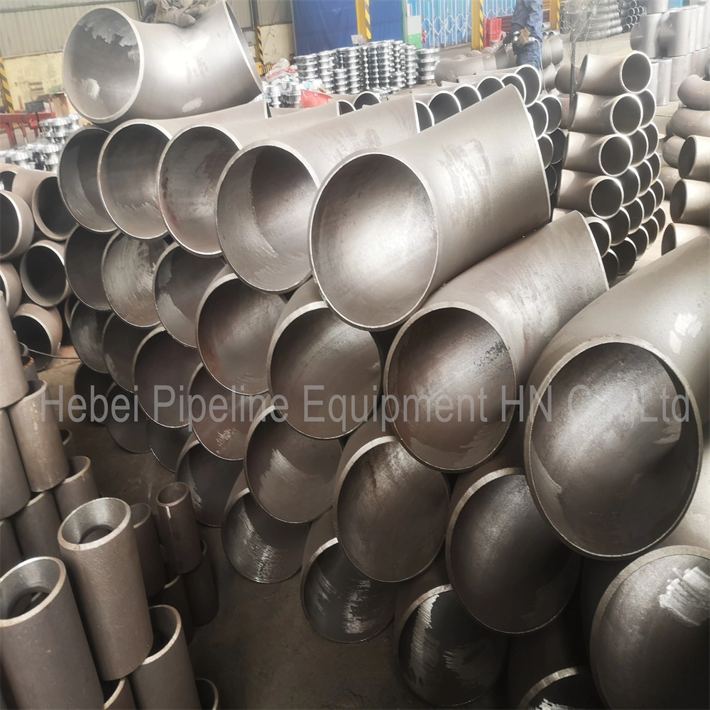 Sch80 6in Stainless Steel Press Fitting 90 Degree Bend Welded Pipe Elbows