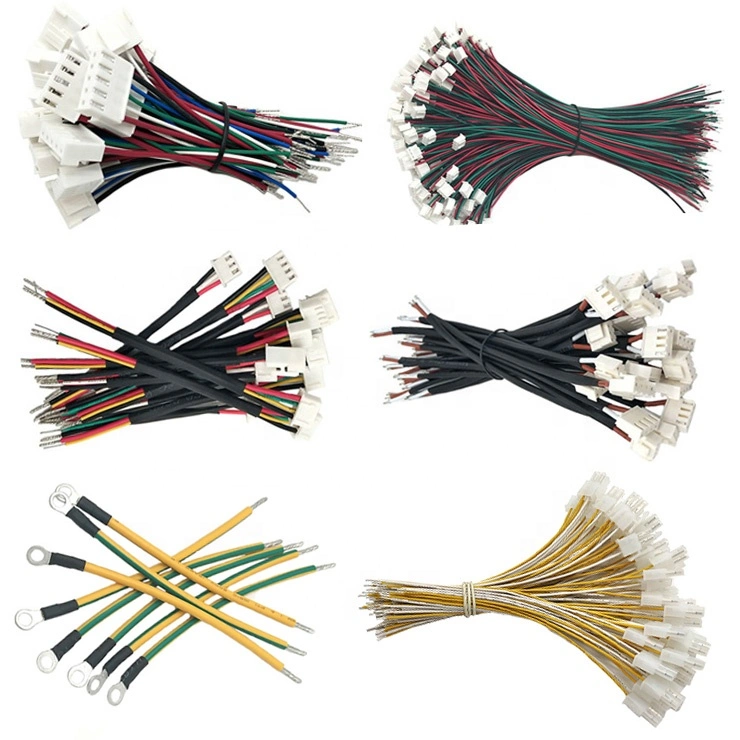 OEM ODM RoHS Compliant Industrial Cable Wire Harness with Jst Molex Connector Terminal Crimp