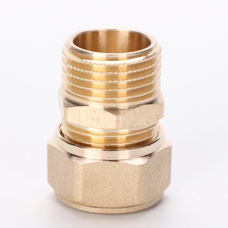 Forged Pex Brass Fitting Pex Pipe Connection Male Elbow 15mm 18mm