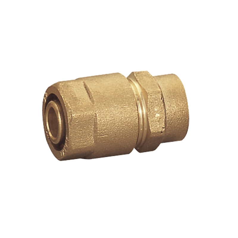 Brass Made Nipple Female Compression Fitting Union for Pex Pipe