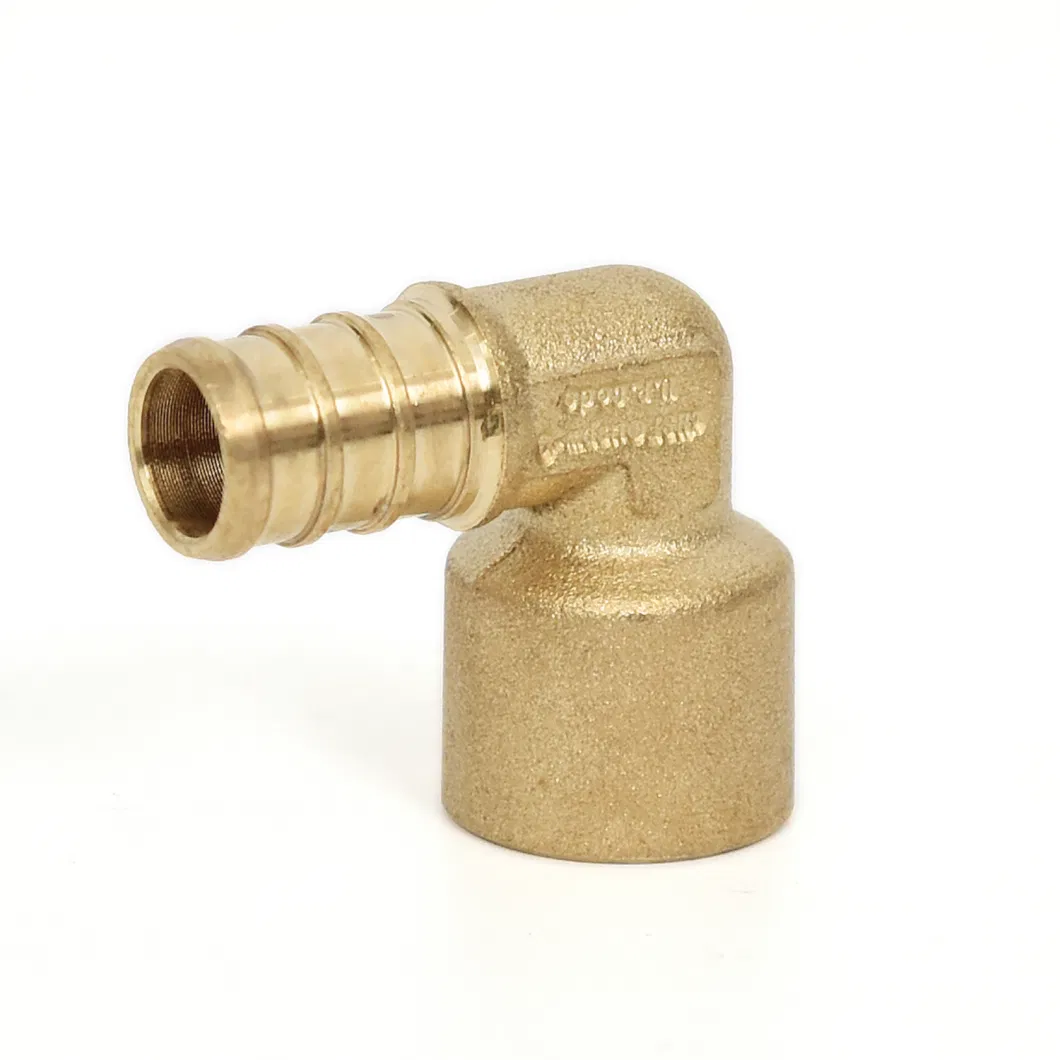 Brass Adapter Elbow Copper Fitting for Pex-a/Pex-B