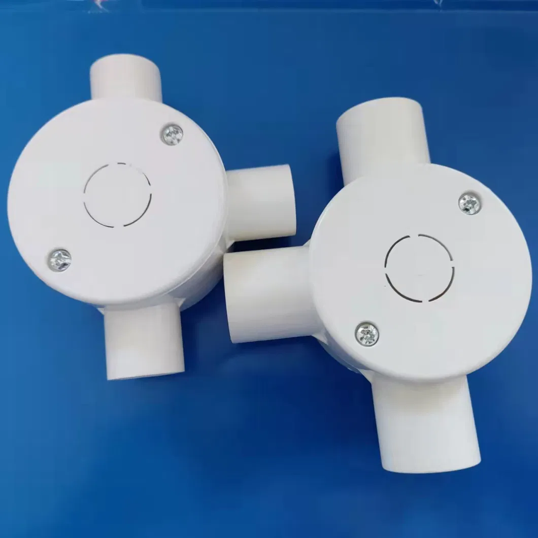 PVC Electrical Cable Conduit Fittings Connector PVC Pipe Fittings