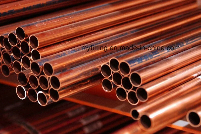 Factory Price 40mm Copper Pipe/1/2' Pure Copper Pipes Hot Water/Copper Tube C11000 14mm Od, C11000 15mm Copper Pipe