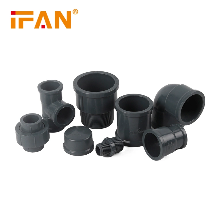 Ifan Factory Provide Directly UPVC Pipe Fittings PVC Plastic Pipe Fittings Pipe Fittings PVC