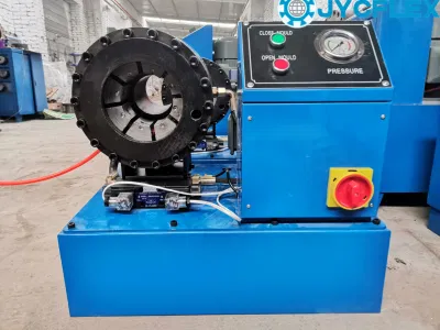  P20 máquina de engarzar manguera hidráulica máquina de prensa de tubería de excavadora para Manguera hidráulica