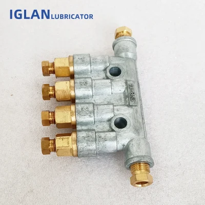 Conexión de lubricación del distribuidor de aceite Ighan 0,2mldecompression para el sistema de lubricación