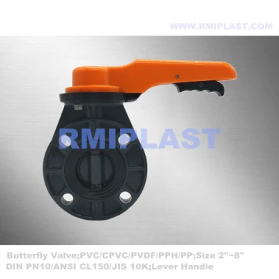 Plástico PVC PP PPH PVDF CPVC True Union bola de brida Válvula/diafragma de banda eléctrica neumática /WCB /válvula de retención de giro de acero inoxidable /válvula de mariposa de engranaje manual