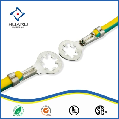 3.2/4.2/5.2mm redondo Plum Blossom Non-Slip engarzar el Terminal para Auto cable