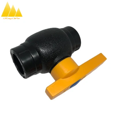 HDPE/PPR/PVC Válvula de bola de latón de Materiales de fontanería el núcleo de acero la válvula de bola de PE