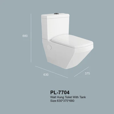  2018 Nueva llegada Sanitarios Wc cuarto de baño y accesorios para baño de agua (PL-7704)