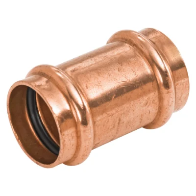  Conexiones aprobadas con Marca de agua de tubería de acoplamiento deslizante de presión de perfil en V de cobre
