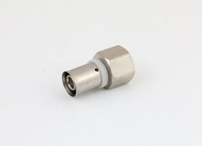 La prensa de latón racor para tubo multicapa Pex-Al-Pex-16-32mm Conector hembra recto