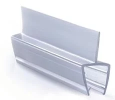 Caja de ducha cierres magnéticos de PVC para puertas de vidrio 6-12mm
