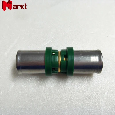 Conexión adaptador de tubería Pex de cobre Prensa de tubería conexiones