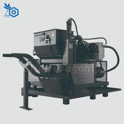 Máquina de briquetting de chatarra de cobre de alta densidad hidráulica Pastel de polvo metálico Pulse