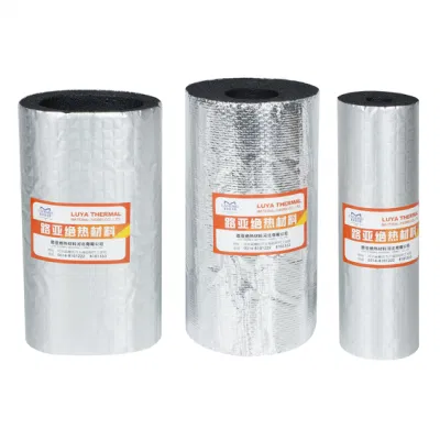  Resistente a la humedad aluminio Foam Foam tubo de espuma de goma de lámina para HAVC Sistema