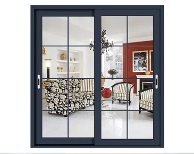Moderno diseño de aluminio puerta corrediza de vidrio Sistema de montaje y 3 de la puerta del patio con los mejores precios