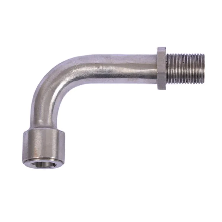 Single Press Fit Fittings Degrees External Thread Elbow Stainless Steel 304/316 Factory Custom Personnalised