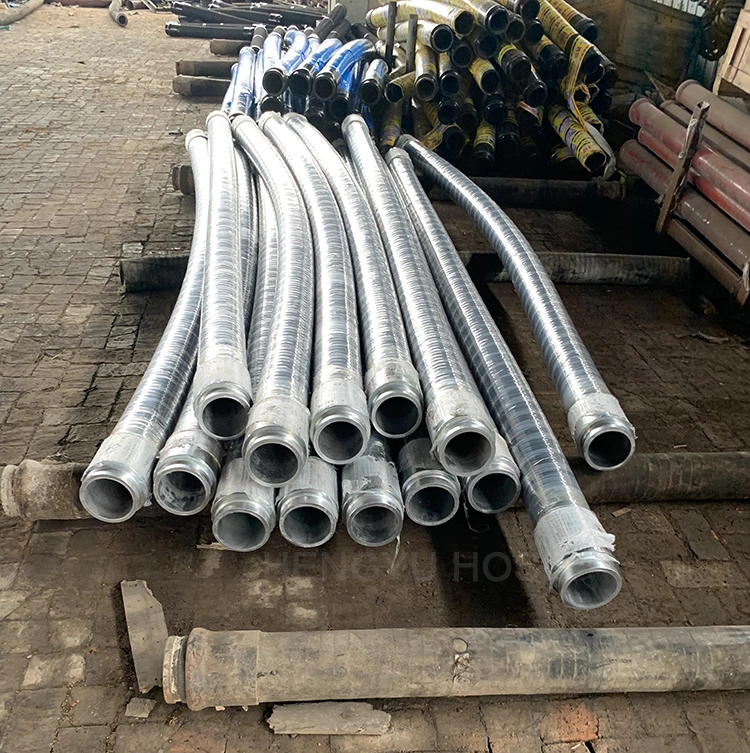 First-Class Rubber Hose Production Line Supply 6 Inch Flexible Concrete Rubber Hose