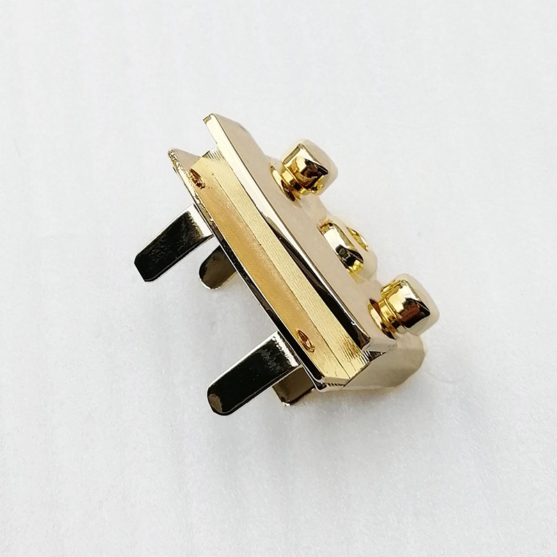 Spring Bag Clasp Closure Briefcase Press Lock for Bag Accessories