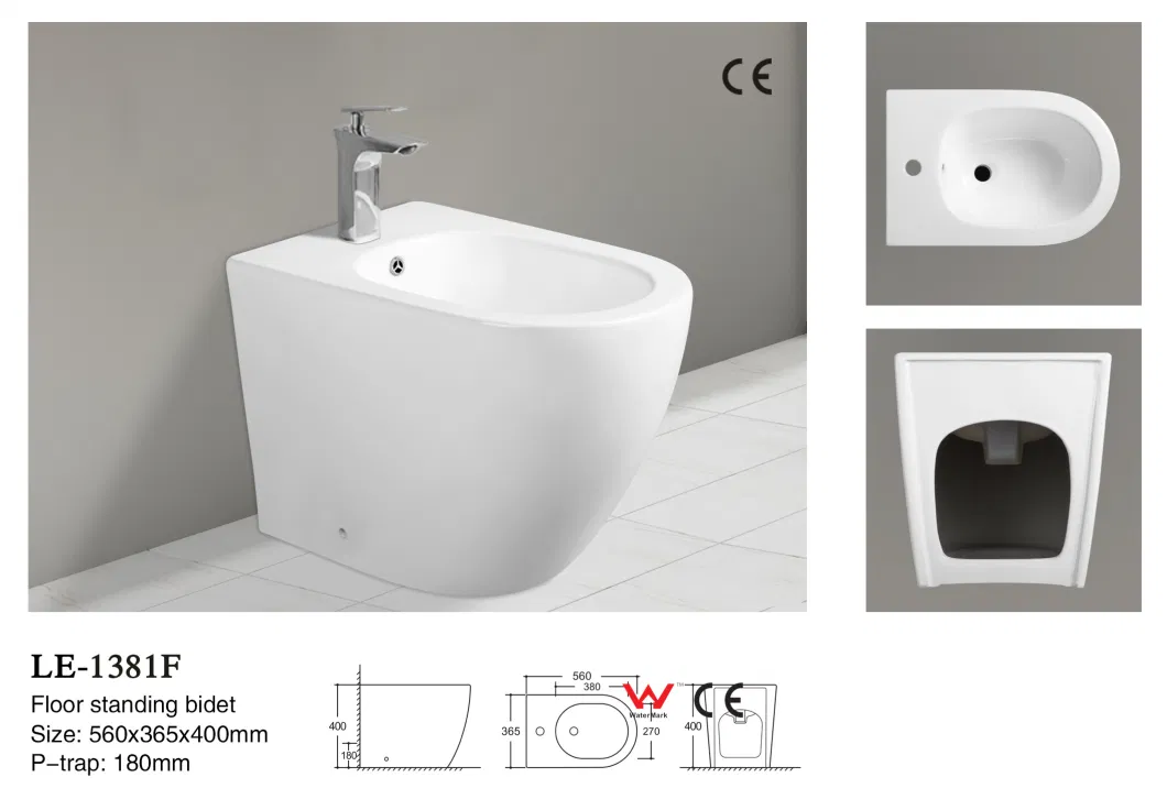 Sanitary Ware Green Furniture Toilet Bowl Accessories Ceramic 3381-Lm