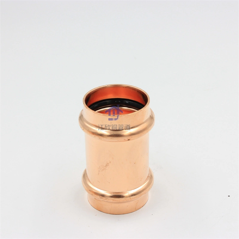 High-Quality Copper V-Press Reducer Elbow Big R Tee Coupling for Water Heating System