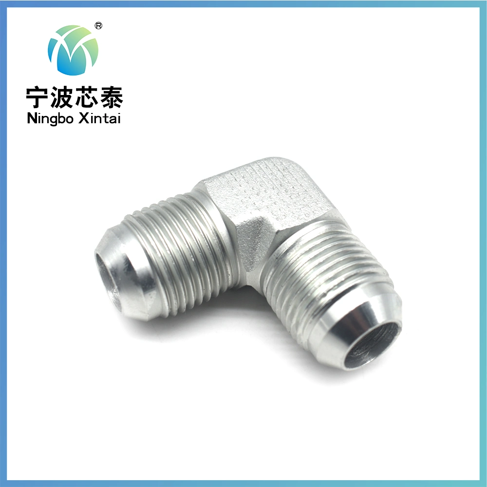 OEM Certificate ISO High Pressure Male Jic 90 Degree Elbow Carbon Steel Galvanized/Copper Pipe Fittings Price