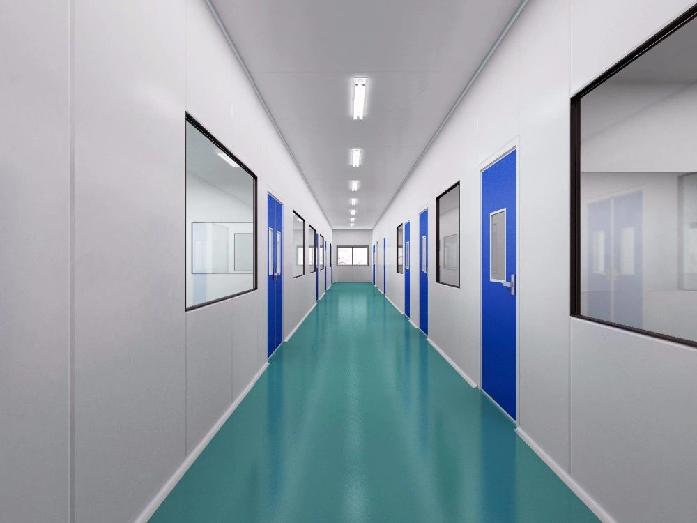 Customized Automatic Hermetic Airtight Sliding Clean Room Door for Hospital Operation Room