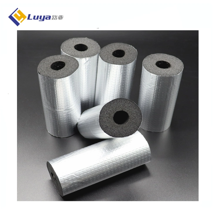 Durable Moisture Resistance Aluminum Foil Rubber Foam Tube for HAVC System