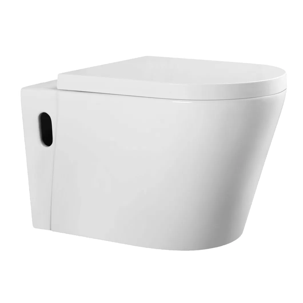 Rimless Water Saving Wall Hung Wall Mounted Toilet