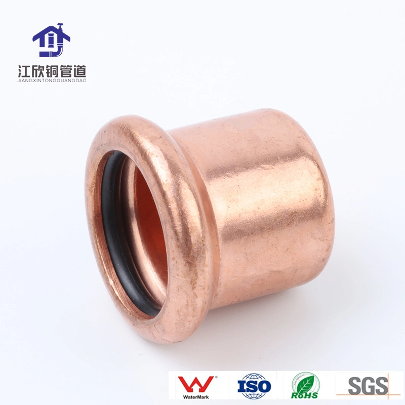 Copper M-Profile Press 90 Degree Elbow/ Tee/ Coupling /Cap Pipeline Fitting