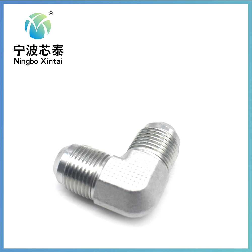 OEM Certificate ISO High Pressure Male Jic 90 Degree Elbow Carbon Steel Galvanized/Copper Pipe Fittings Price