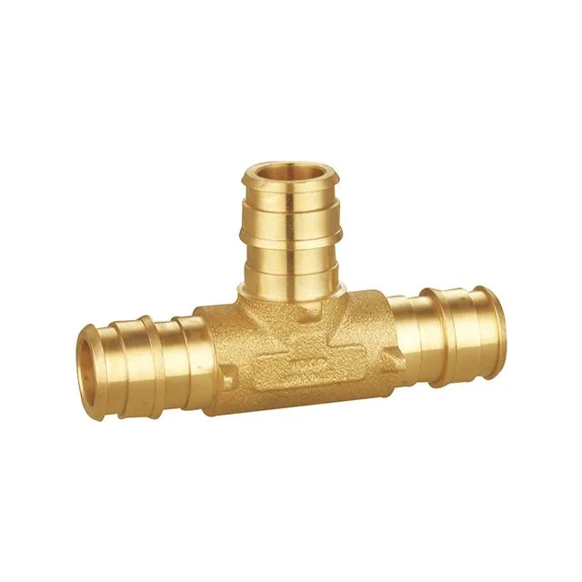 Pex Fitting F1960 Brass Tee