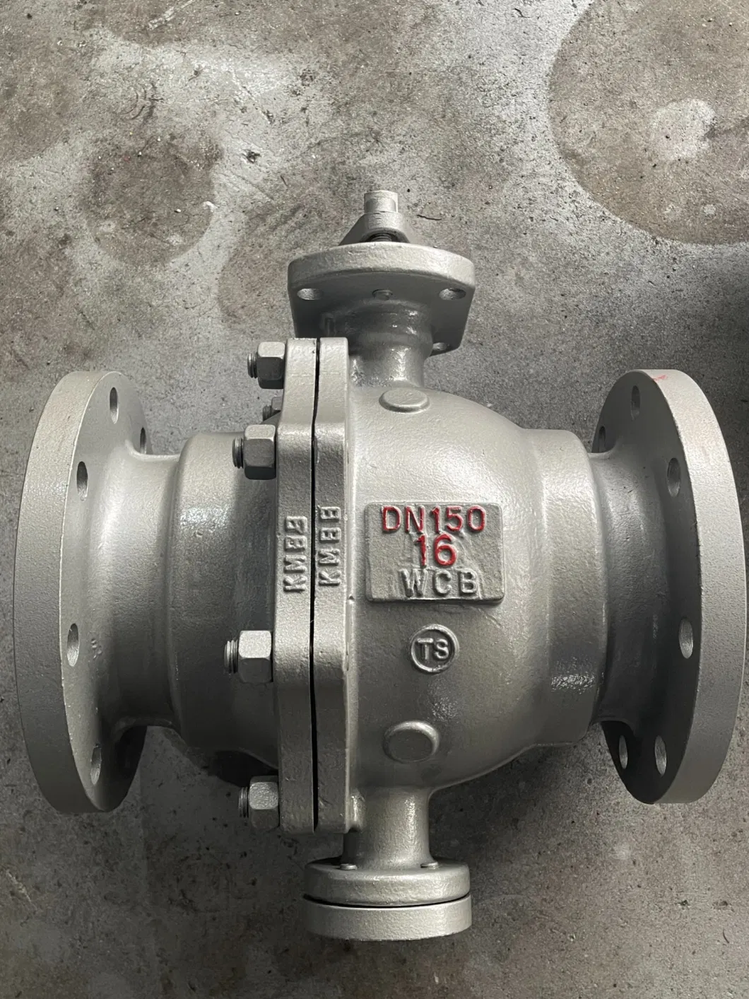 Cast Steel/Stainless Steel Two Pieces/Three Pieces Flanged Trunnion Ball Valve