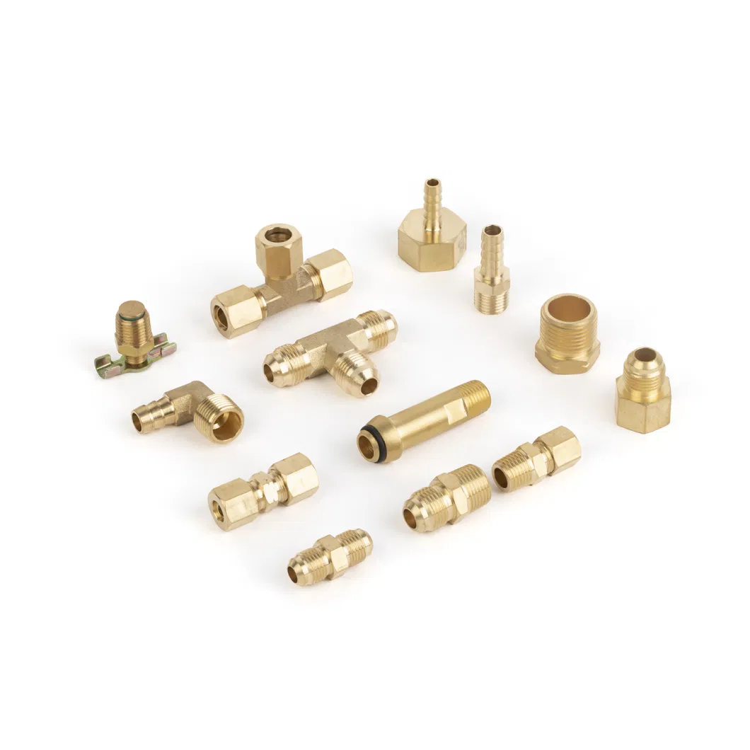 1/2&quot; Brass Compression Union Straight Fittings