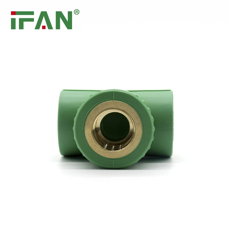Ifan 20mm Green PPR Pipe High Pressure Pn25 Tee Plumbing Fittings