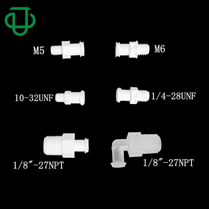 Chemical Resistant One Way Three Ways Water Control Valve Female Male Luer Lock Stopcock Valve