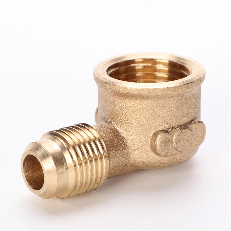 Brass NPT to Flare Straight Gas Fittings